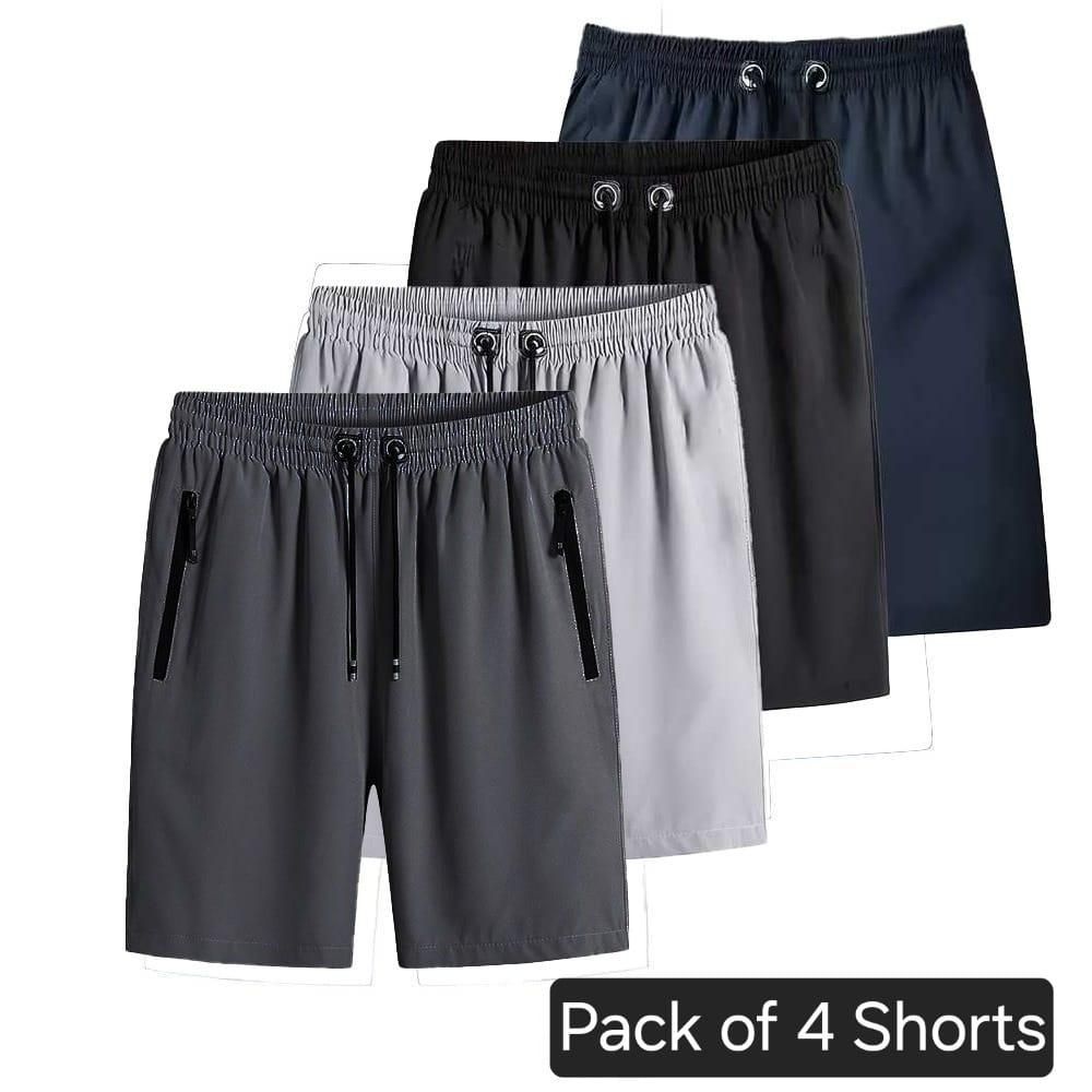 Men's Stretchable Cotton Shorts